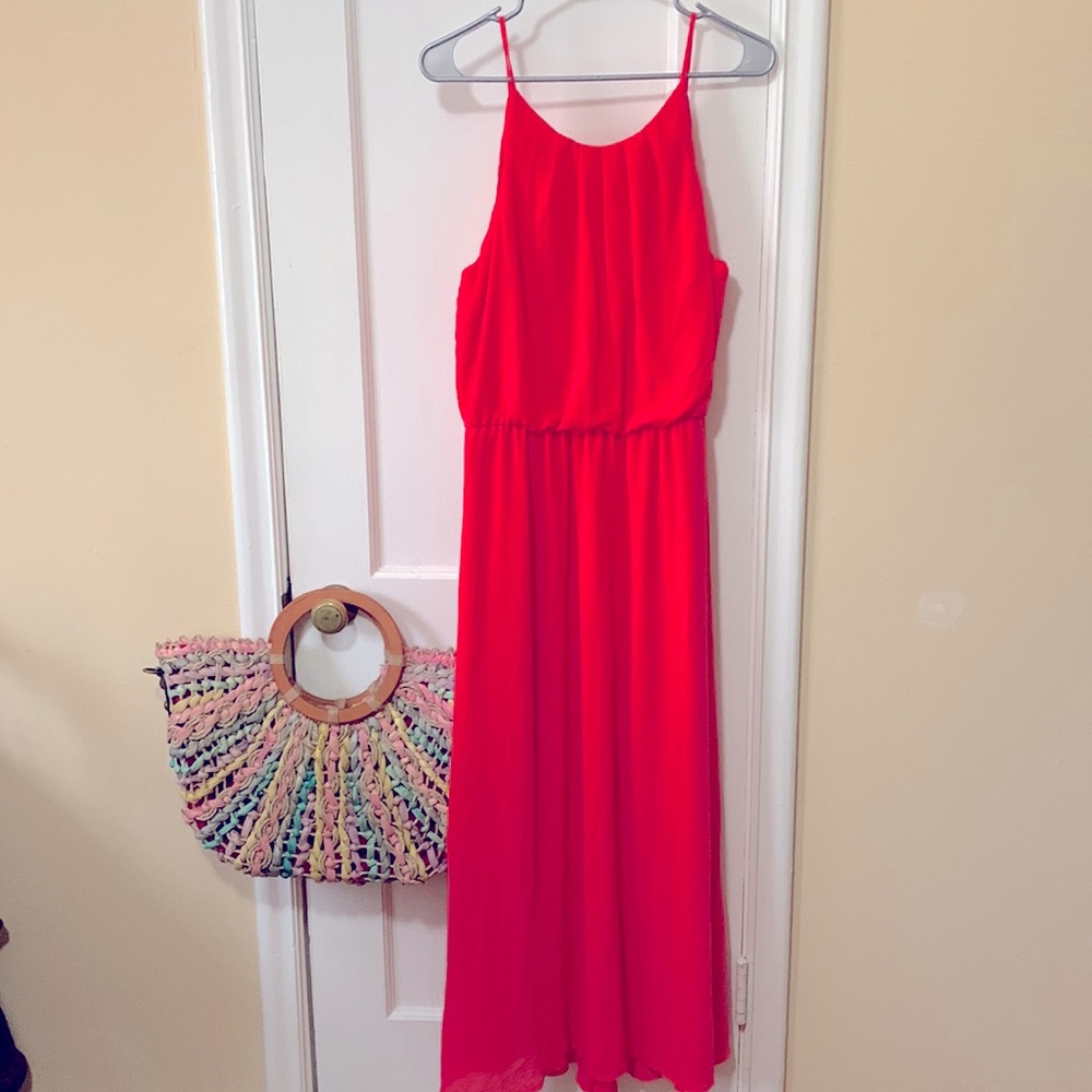 Tacera Dress - Hot Pink - Size PXL